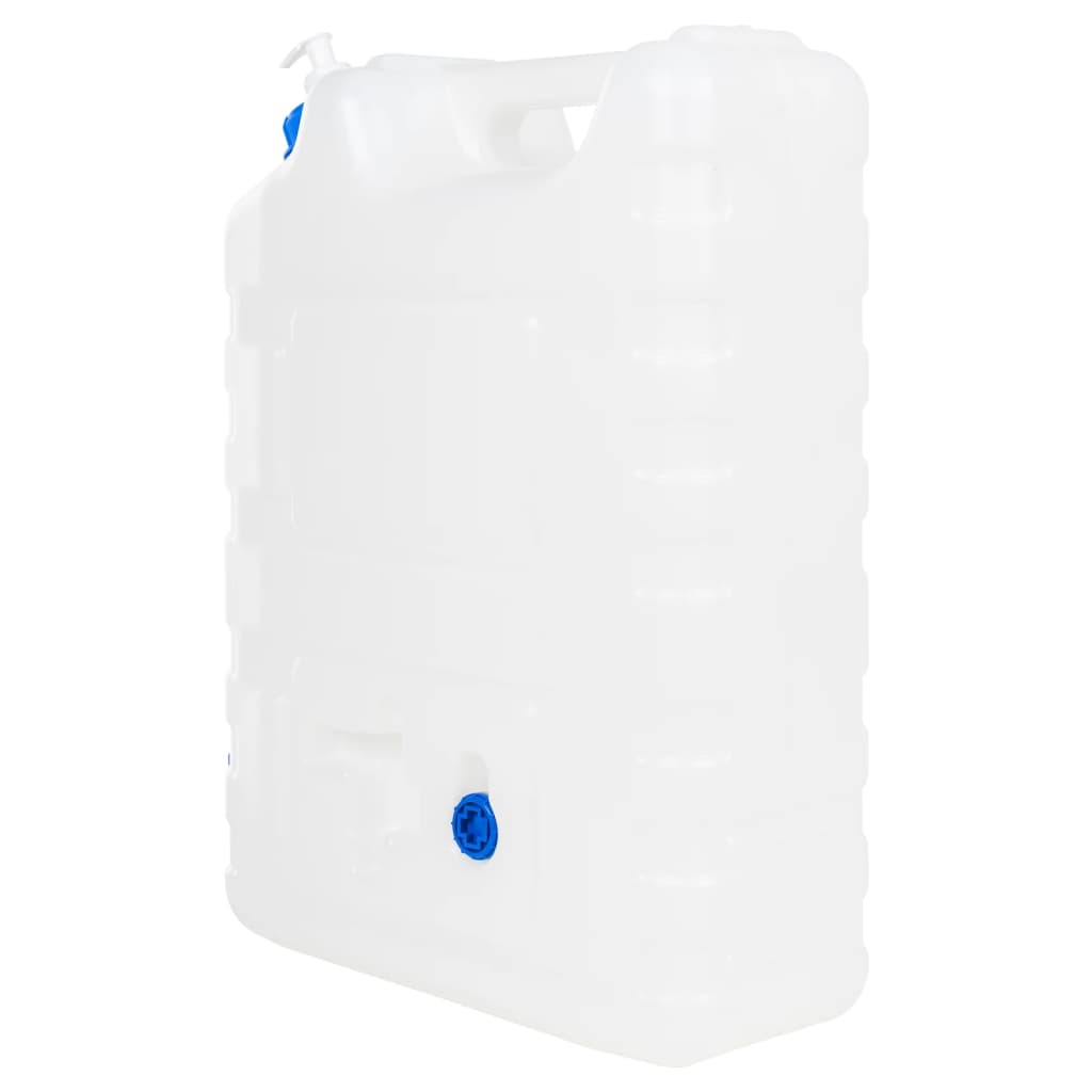 vidaXL Contenitore Acqua Rubinetto e Dispenser Sapone 20 L in Plastica