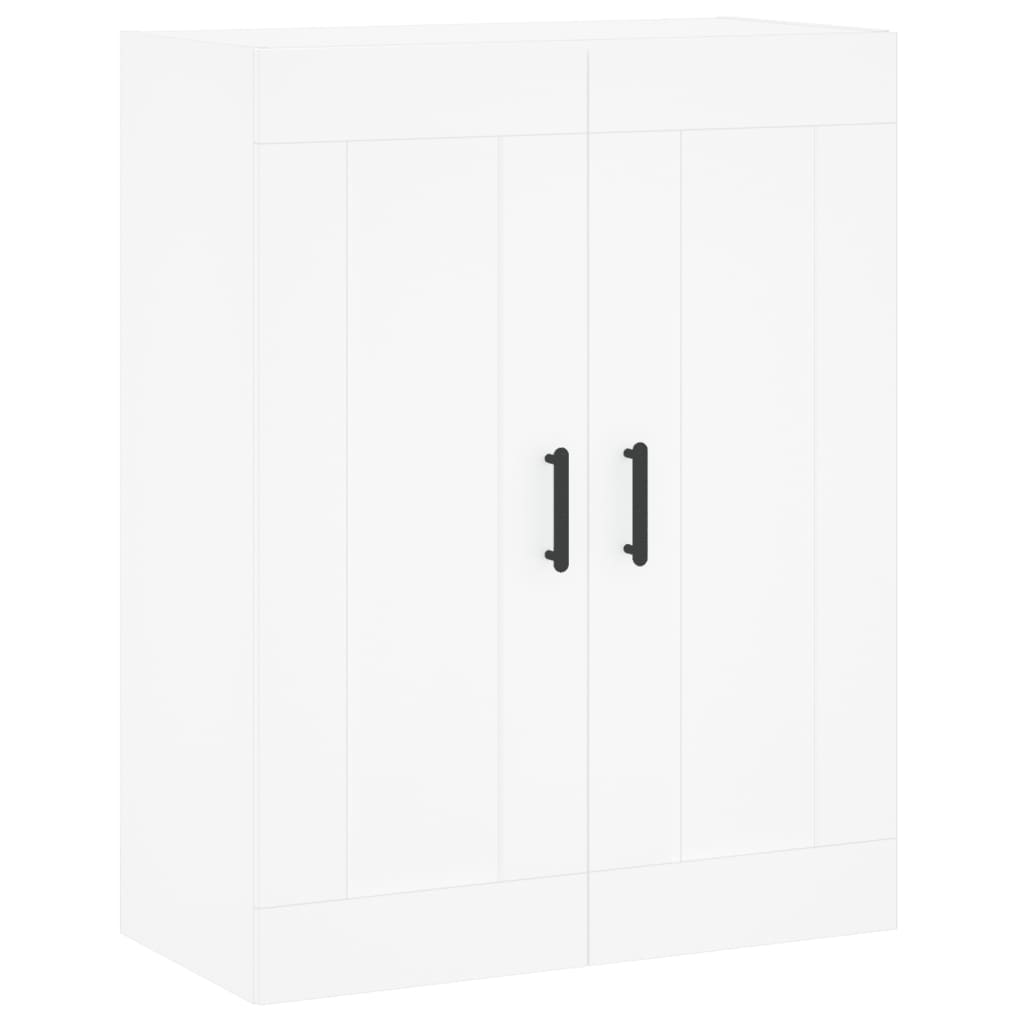 vidaXL Mobile a Parete Bianco 69,5x34,90 cm in Legno Multistrato