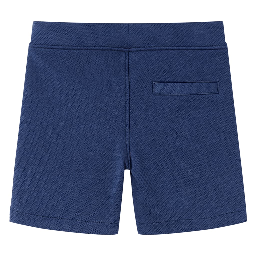 Pantaloncini per Bambini con Coulisse Blu Scuro 140