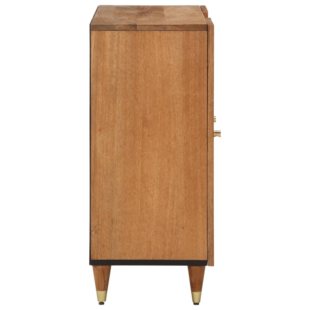 vidaXL Credenza 90x33x75 cm in Legno Massello di Mango