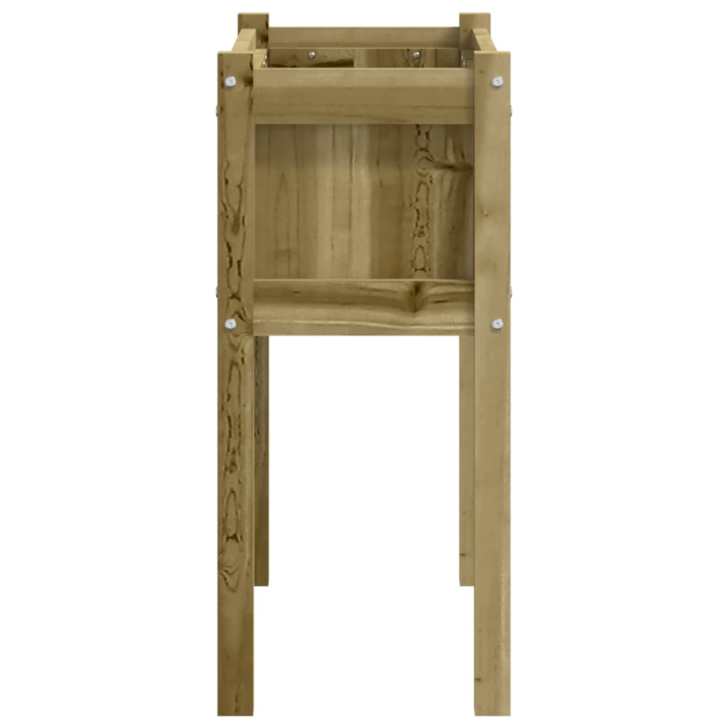 vidaXL Fioriera Giardino con Gambe 70x31x70 cm Legno Pino Impregnato