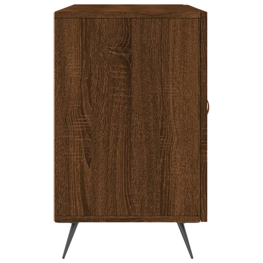 vidaXL Credenza Rovere Marrone 100x36x60 cm in Legno Multistrato