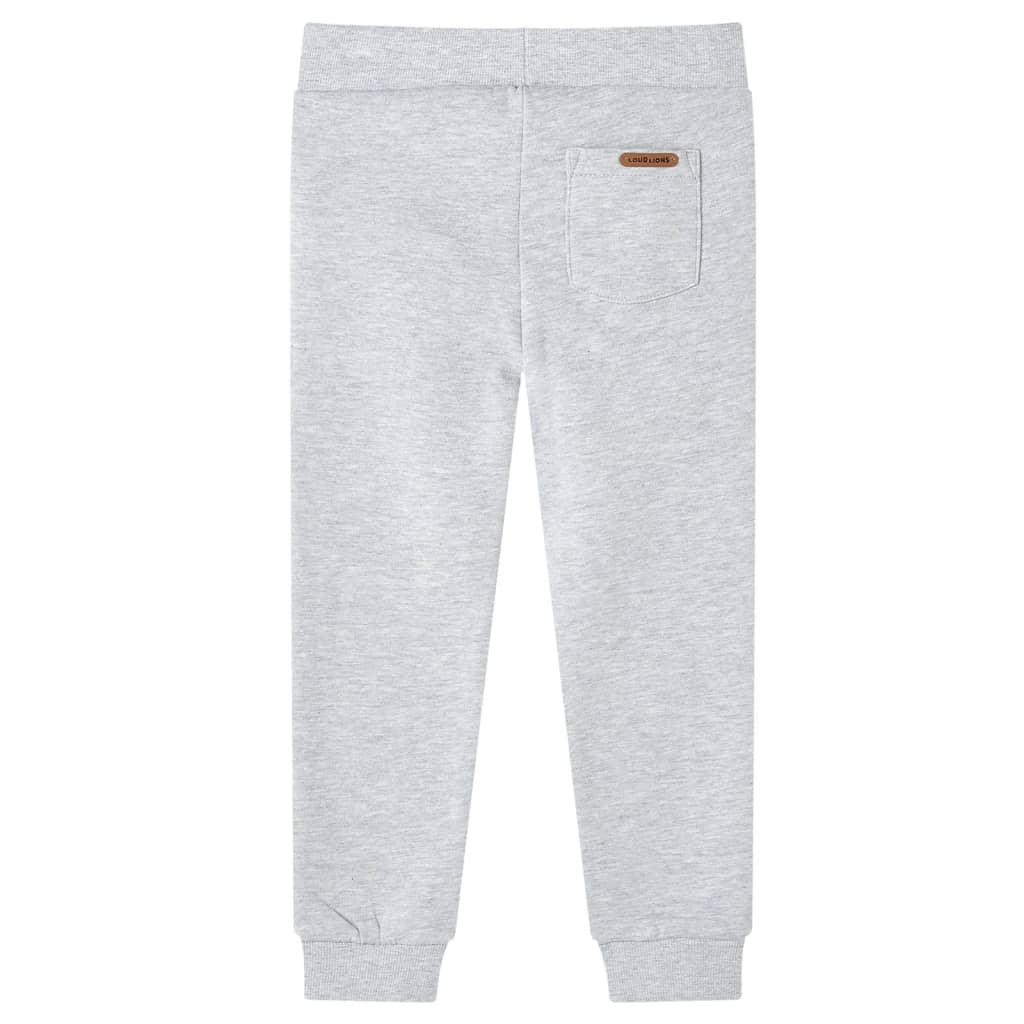 Pantaloni Tuta per Bambini Grigio Mélange 92