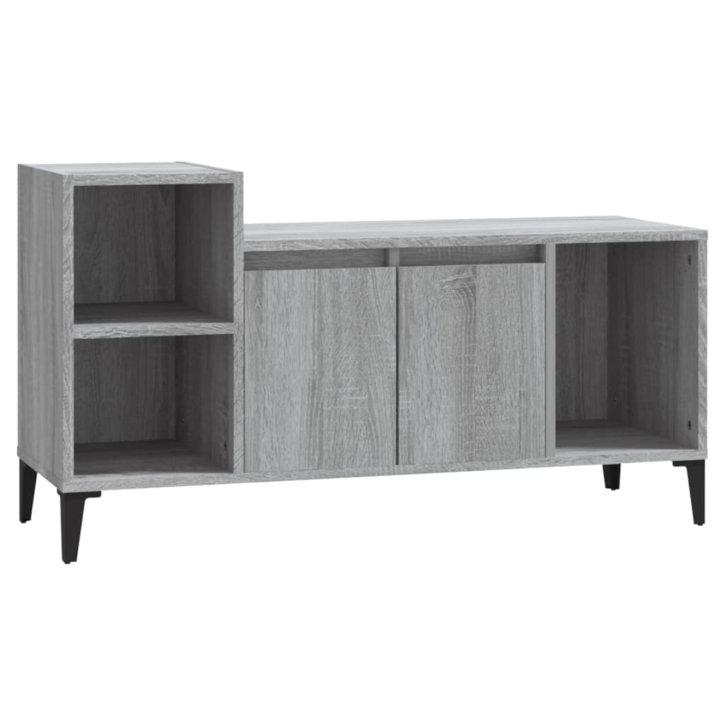 vidaXL Mobile TV Grigio Sonoma 100x35x55 cm in Legno Multistrato