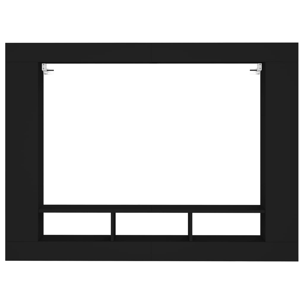 vidaXL Mobile Porta TV Nero 152x22x113 cm in Legno Multistrato