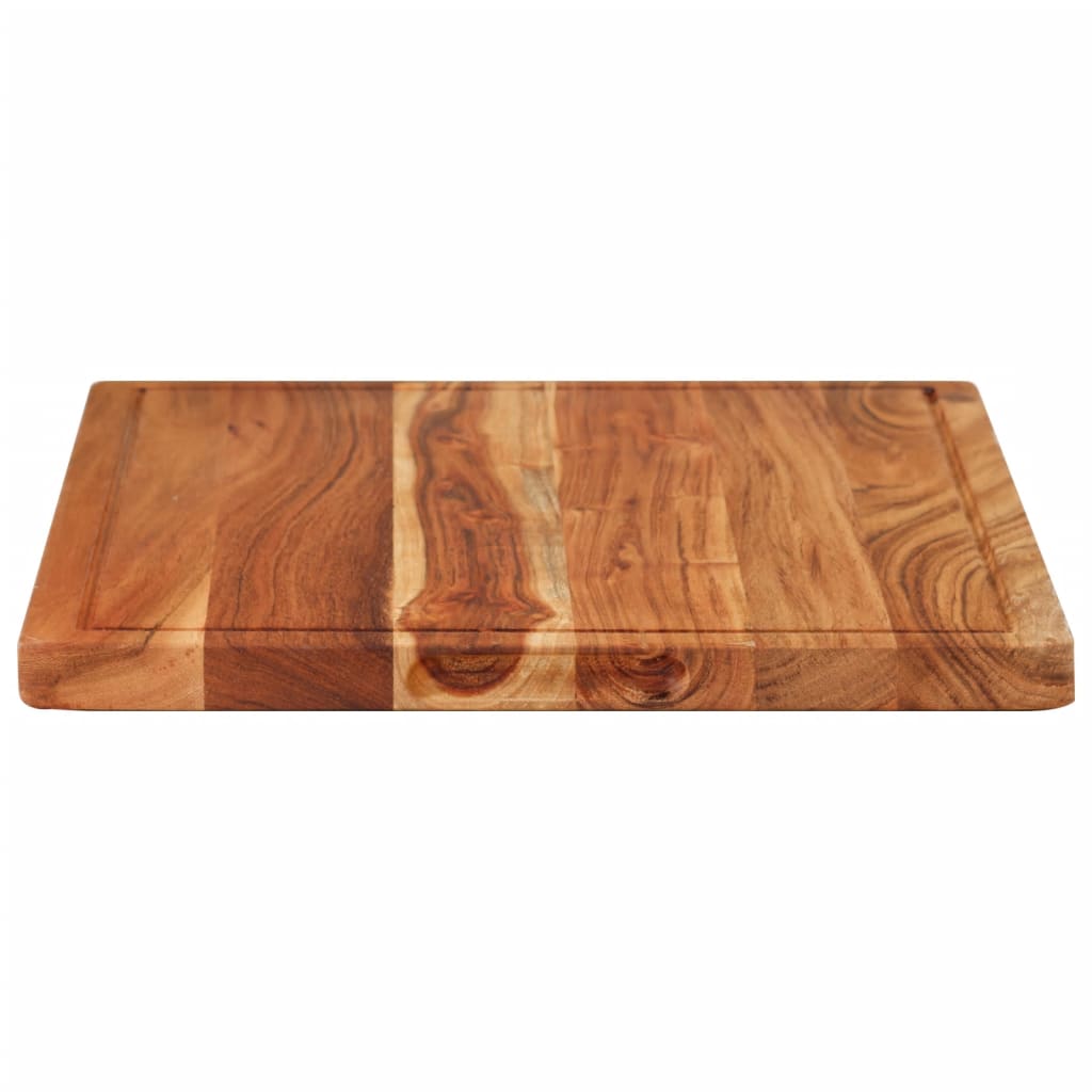 vidaXL Tagliere 50x38x2,5 cm in Legno Massello di Acacia