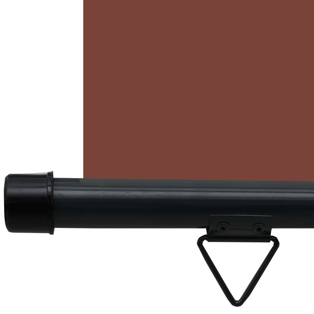 vidaXL Tendalino Laterale per Balcone 165x250 cm Marrone