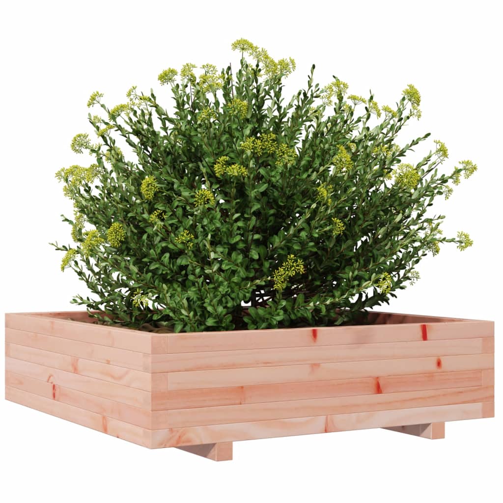 vidaXL Fioriera da Giardino 90x90x26,5 cm in Legno Massello di Douglas