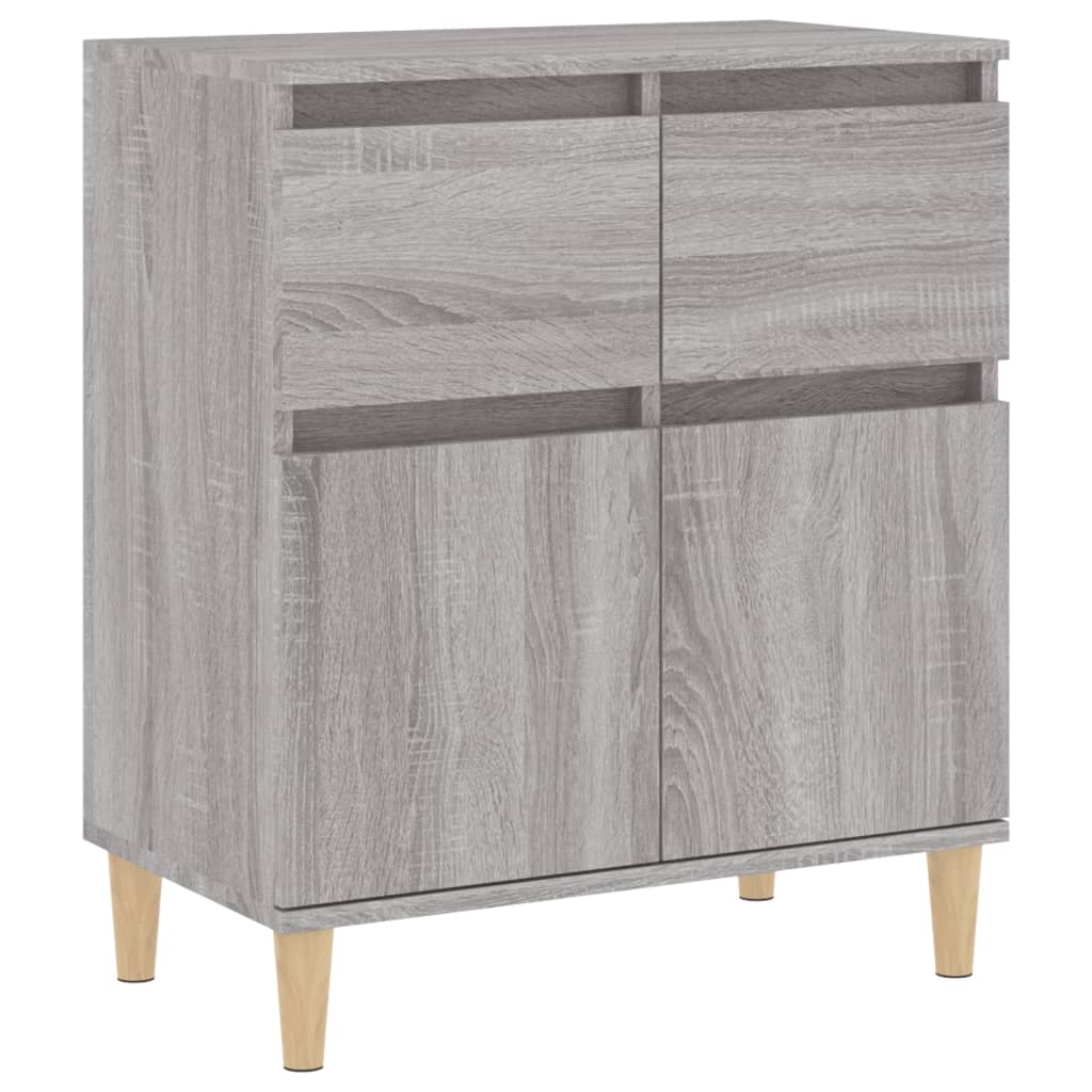 vidaXL Credenza Grigio Sonoma 60x35x70 cm in Legno Multistrato