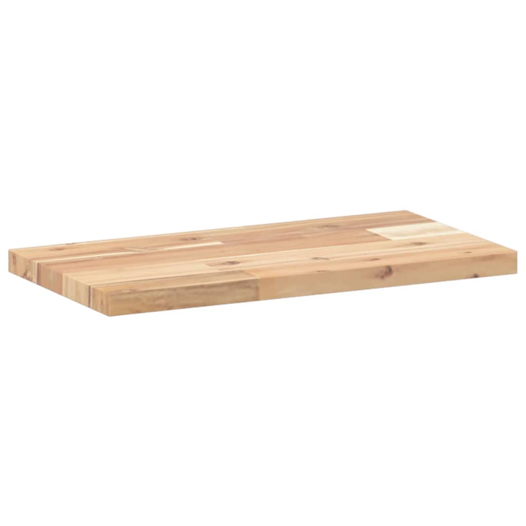 vidaXL Mensole da Parete 3 pz 40x20x2 cm Legno Acacia Non Trattato