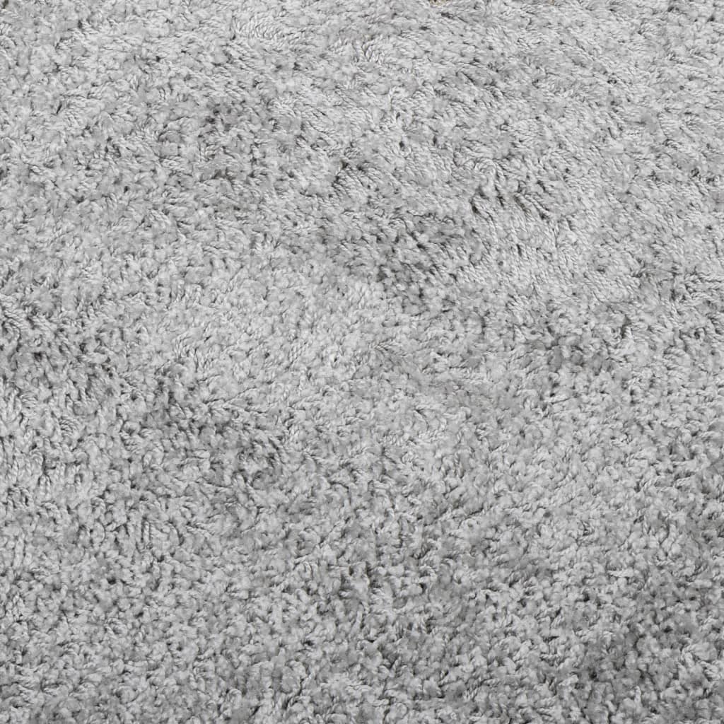 vidaXL Tappeto Shaggy PAMPLONA a Pelo Lungo Moderno Grigio 120x170 cm