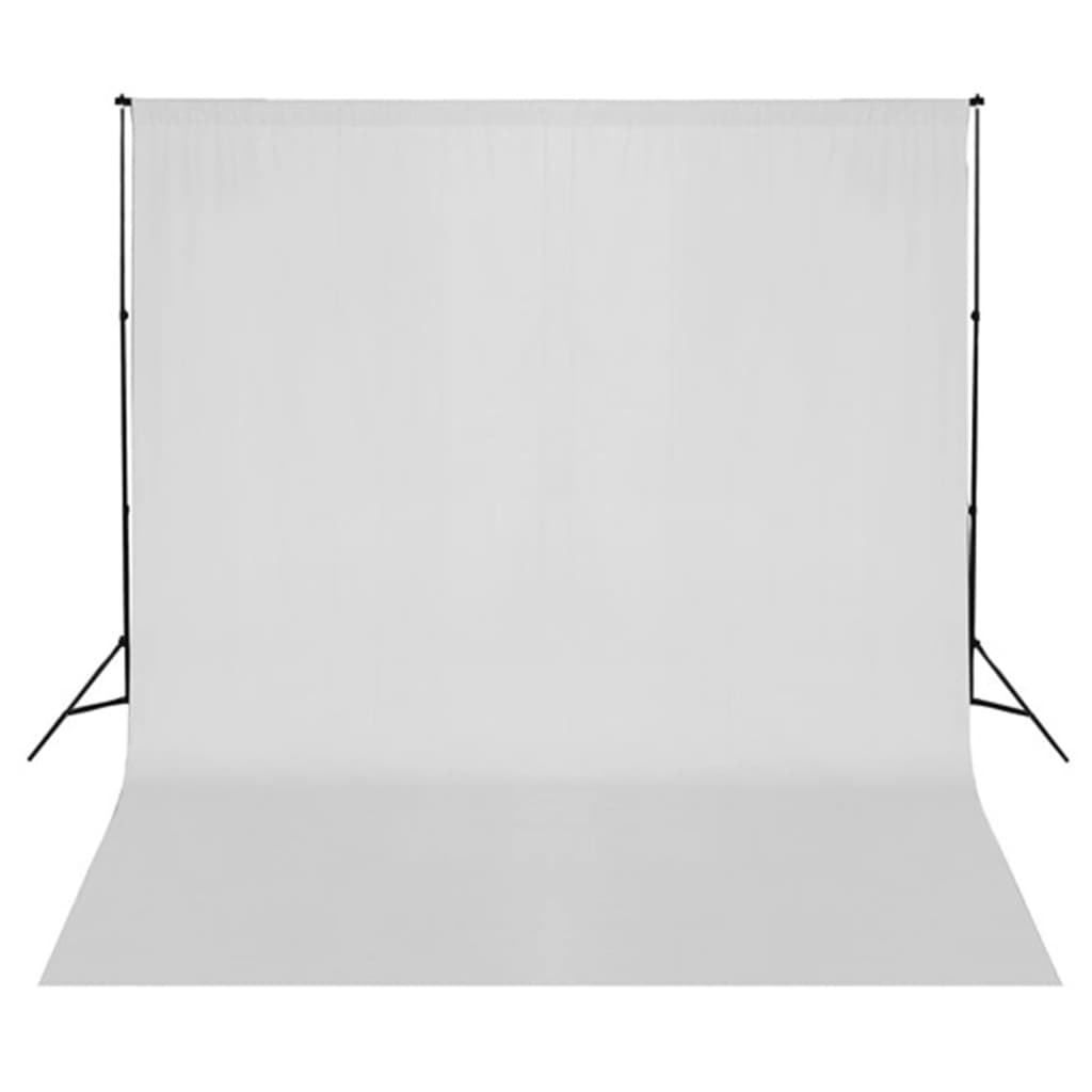 vidaXL Kit per Studio Fotografico con Luci Softbox e Fondale