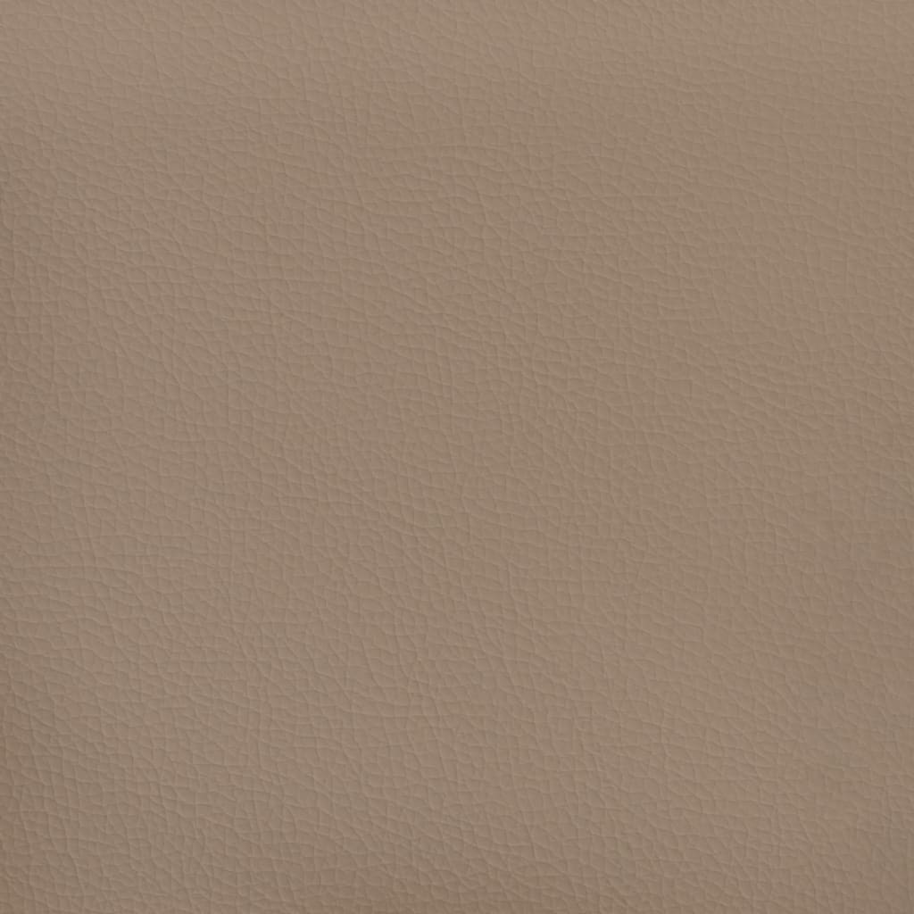 vidaXL Pannelli Murali 12 pz Cappuccino 30x30 cm in Similpelle 0,54 m²