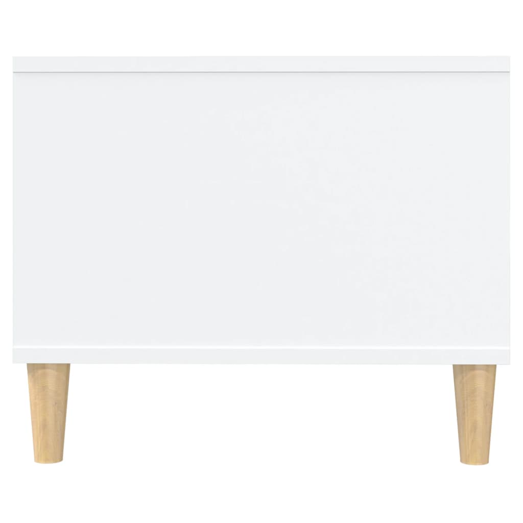 vidaXL Tavolino da Salotto Bianco 102x50x40 cm in Legno Multistrato