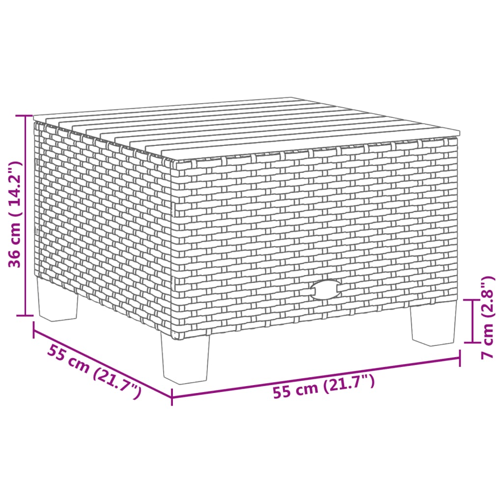 vidaXL Set Divano da Giardino 5 pz con Cuscini Grigio in Polyrattan