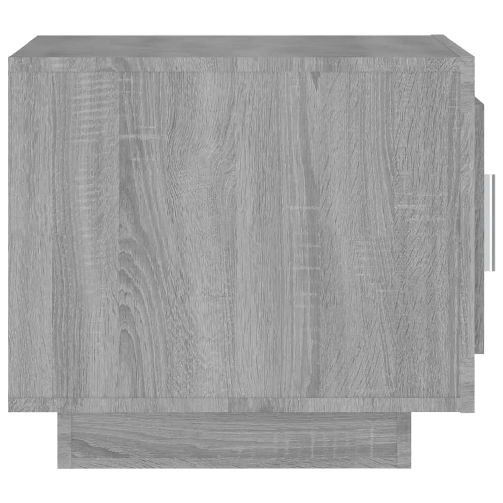 vidaXL Tavolino da Salotto Grigio Sonoma 51x50x45cm Legno Multistrato