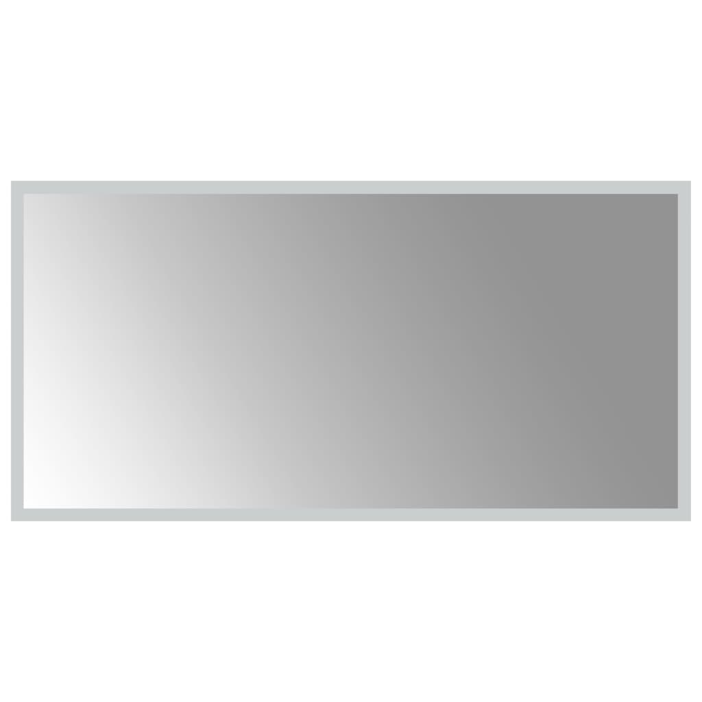 vidaXL Specchio da Bagno con Luci LED 80x40 cm