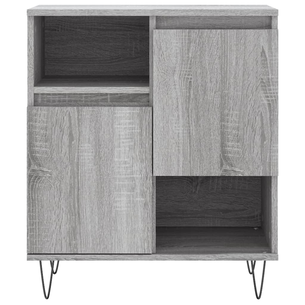 vidaXL Credenza Grigio Sonoma 60x35x70 cm in Legno Multistrato