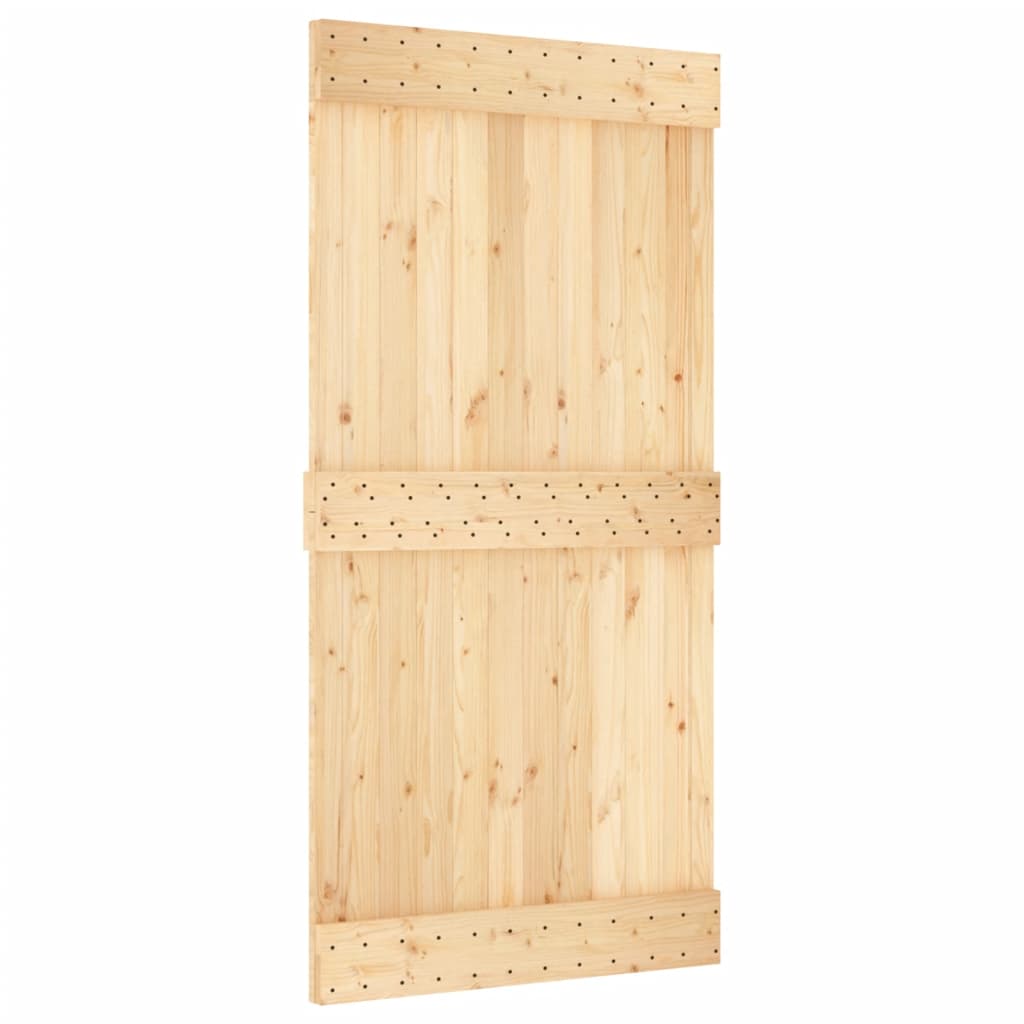 vidaXL Porta NARVIK 100x210 cm in Legno Massello di Pino