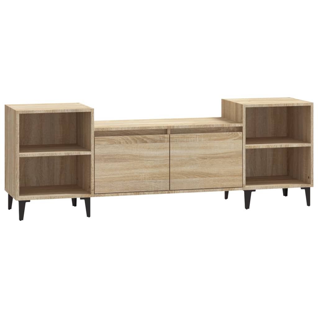 vidaXL Mobile Porta TV Rovere Sonoma 160x35x55 cm Legno Multistrato