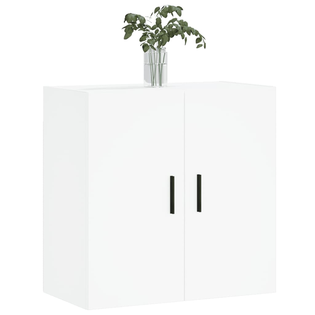 vidaXL Armadietto a Muro Bianco 60x31x60 cm in Legno Multistrato