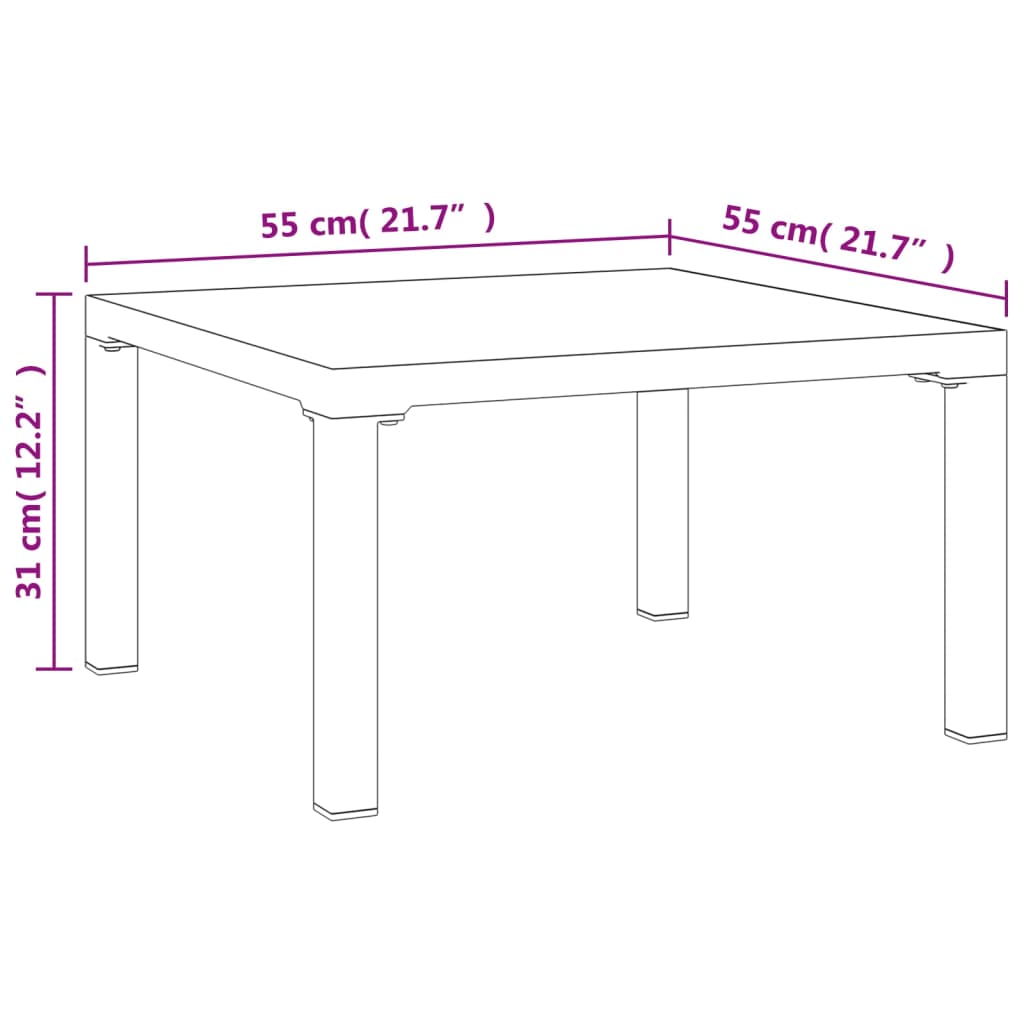 vidaXL Set Salotto da Giardino 6 pz in Polyrattan Nero e Grigio