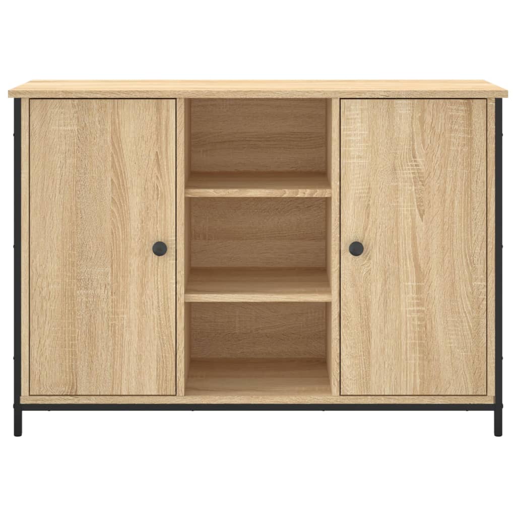 vidaXL Credenza Rovere Sonoma 100x35x70 cm in Legno Multistrato