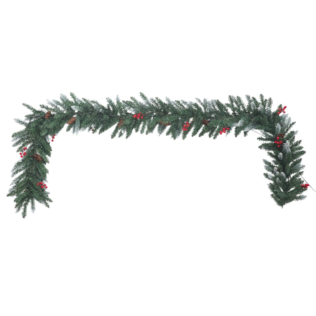 vidaXL Set Decorazioni di Natale per Porte 4 pz in PVC