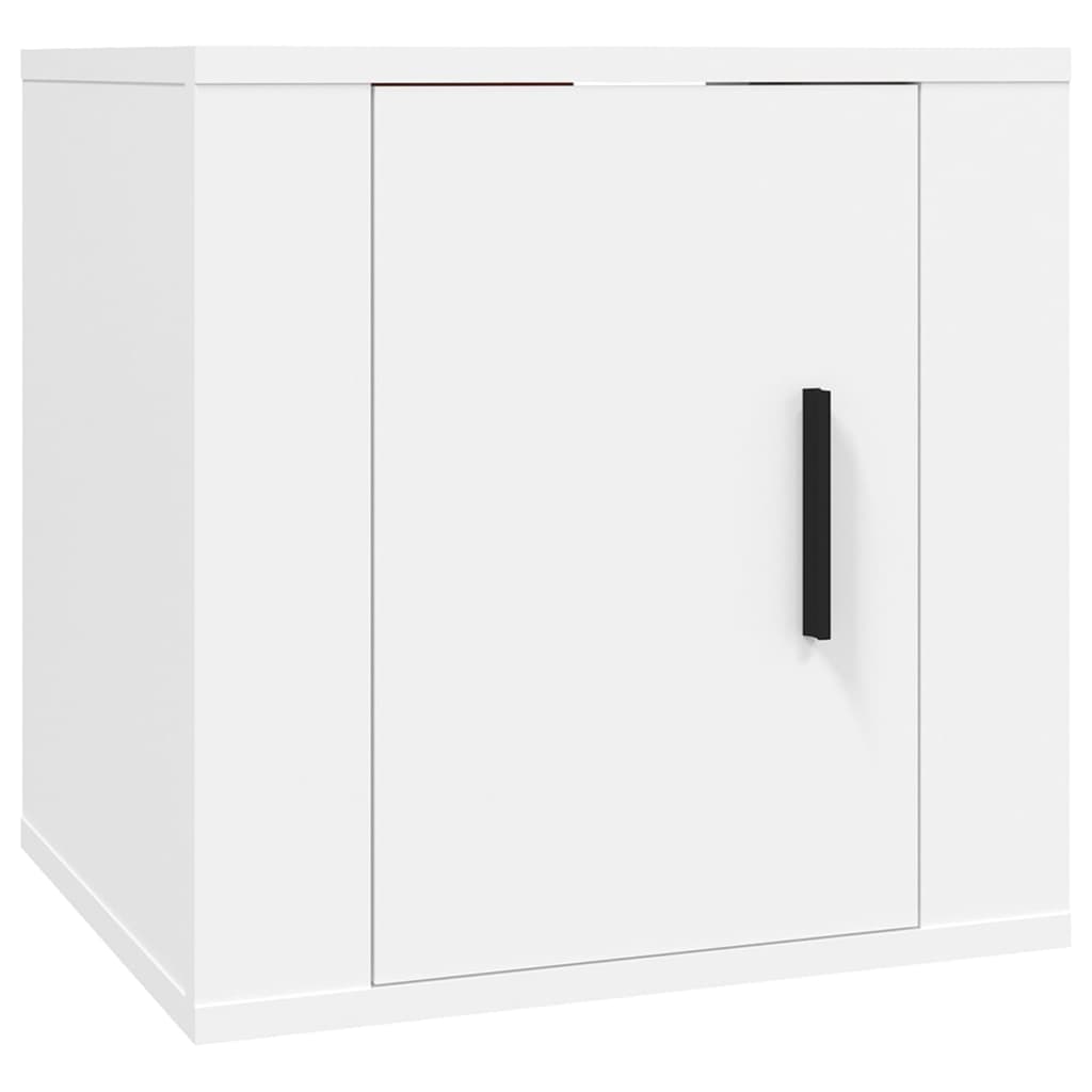 vidaXL Set di Mobili Porta TV 5 pz Bianco in Legno Multistrato