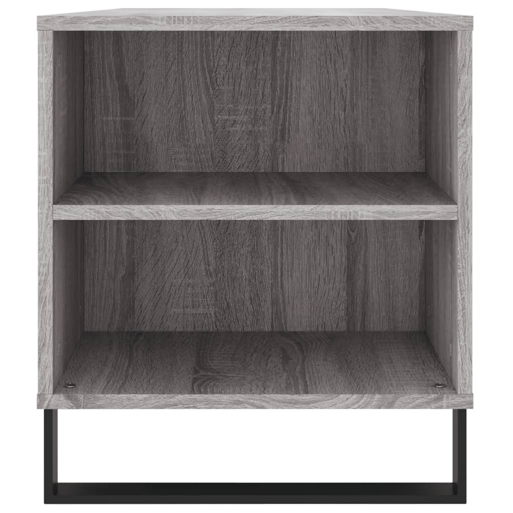 vidaXL Tavolino Salotto Grigio Sonoma 102x44,5x50 cm Legno Multistrato