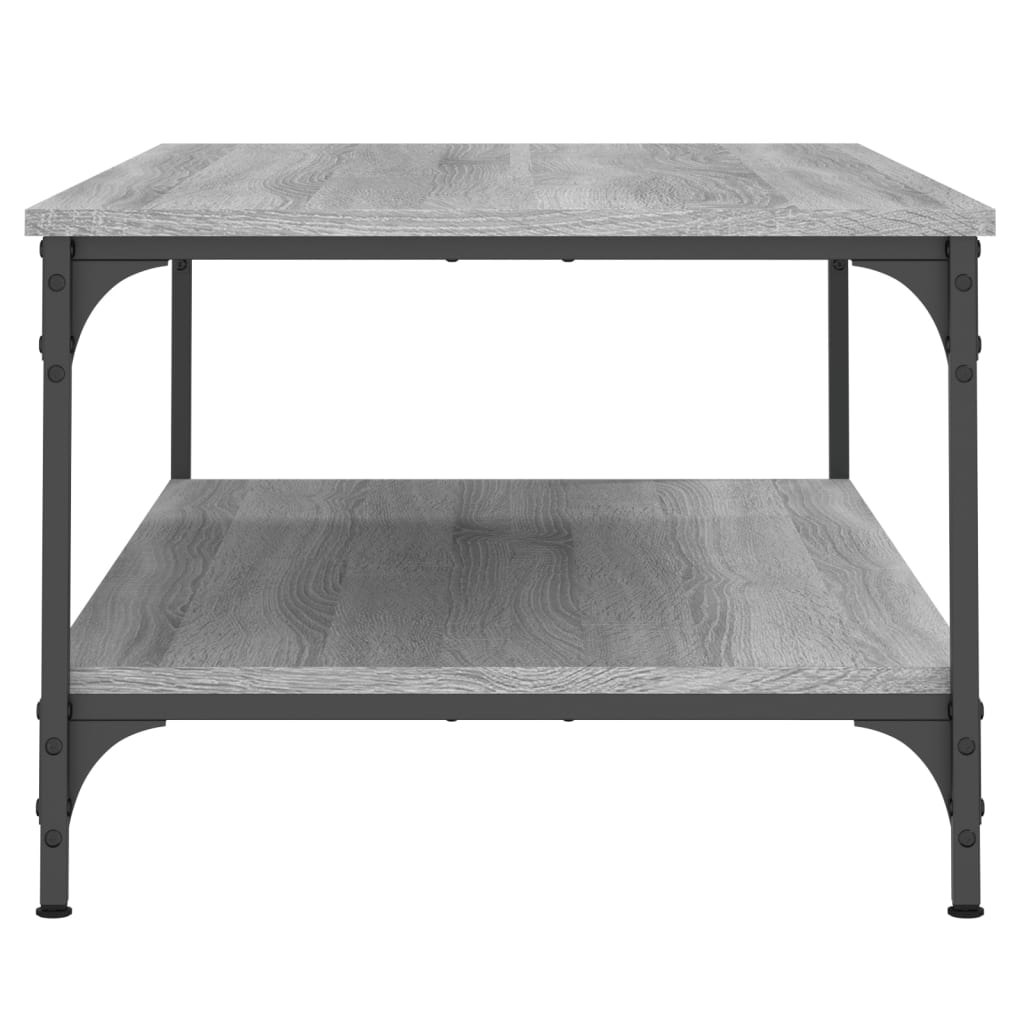 vidaXL Tavolino da Salotto Grigio Sonoma 100x55x40cm Legno Multistrato