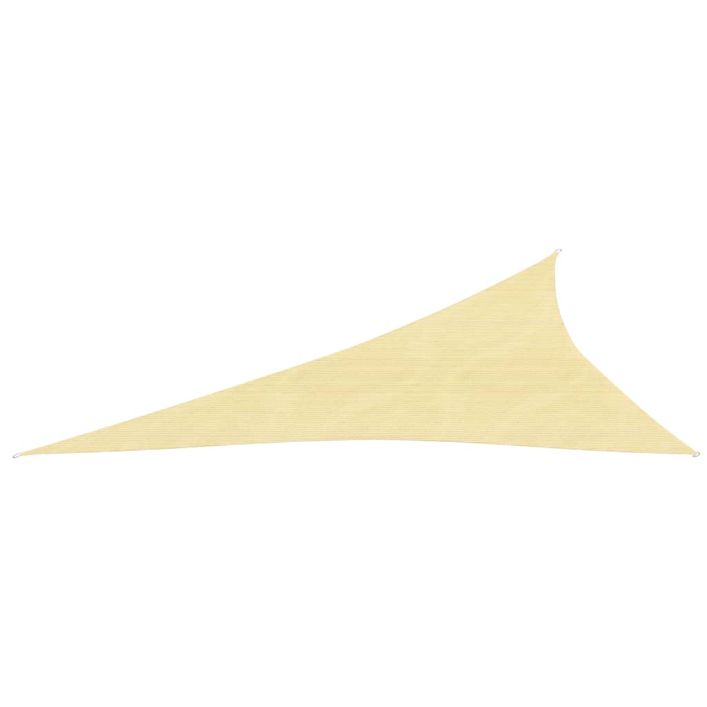 vidaXL Vela Parasole 160 g/m² Beige 3x4x5 m in HDPE