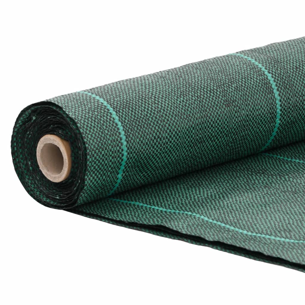 vidaXL Membrana Antierbacce Verde 2x100 m in PP