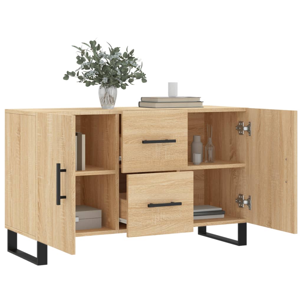 vidaXL Credenza Rovere Sonoma 100x36x60 cm in Legno Multistrato