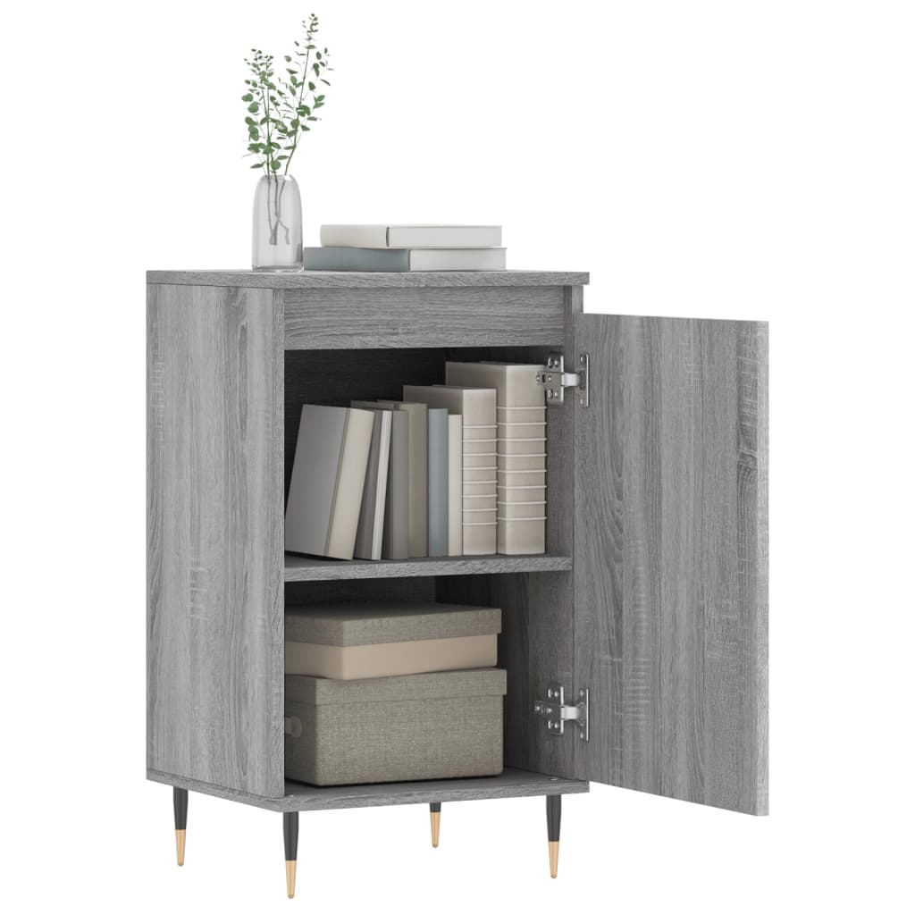 vidaXL Credenza Grigio Sonoma 40x35x70 cm in Legno Multistrato