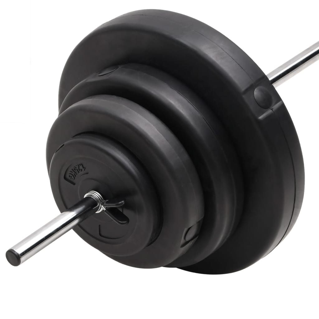 vidaXL Bilanciere con Dischi 60 kg