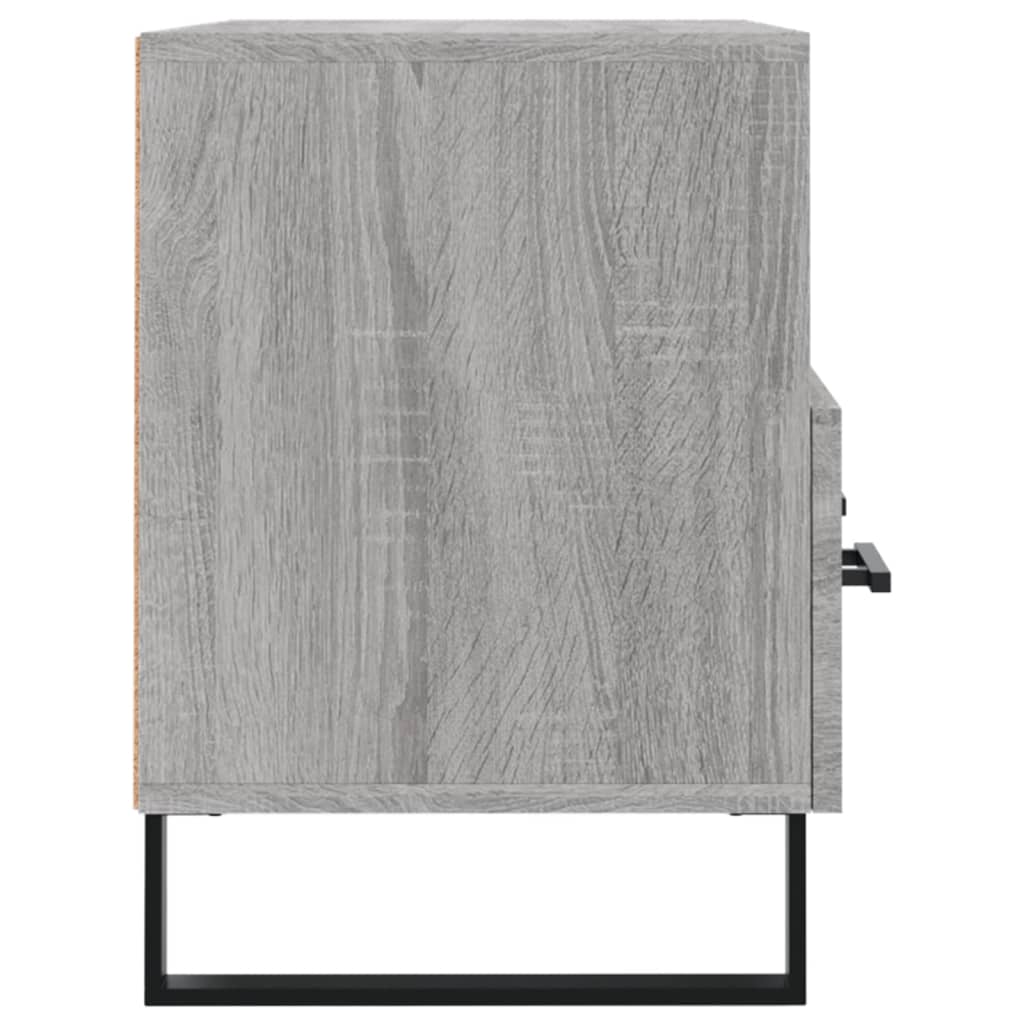 vidaXL Mobile Porta TV Grigio Sonoma 80x36x50 cm in Legno Multistrato