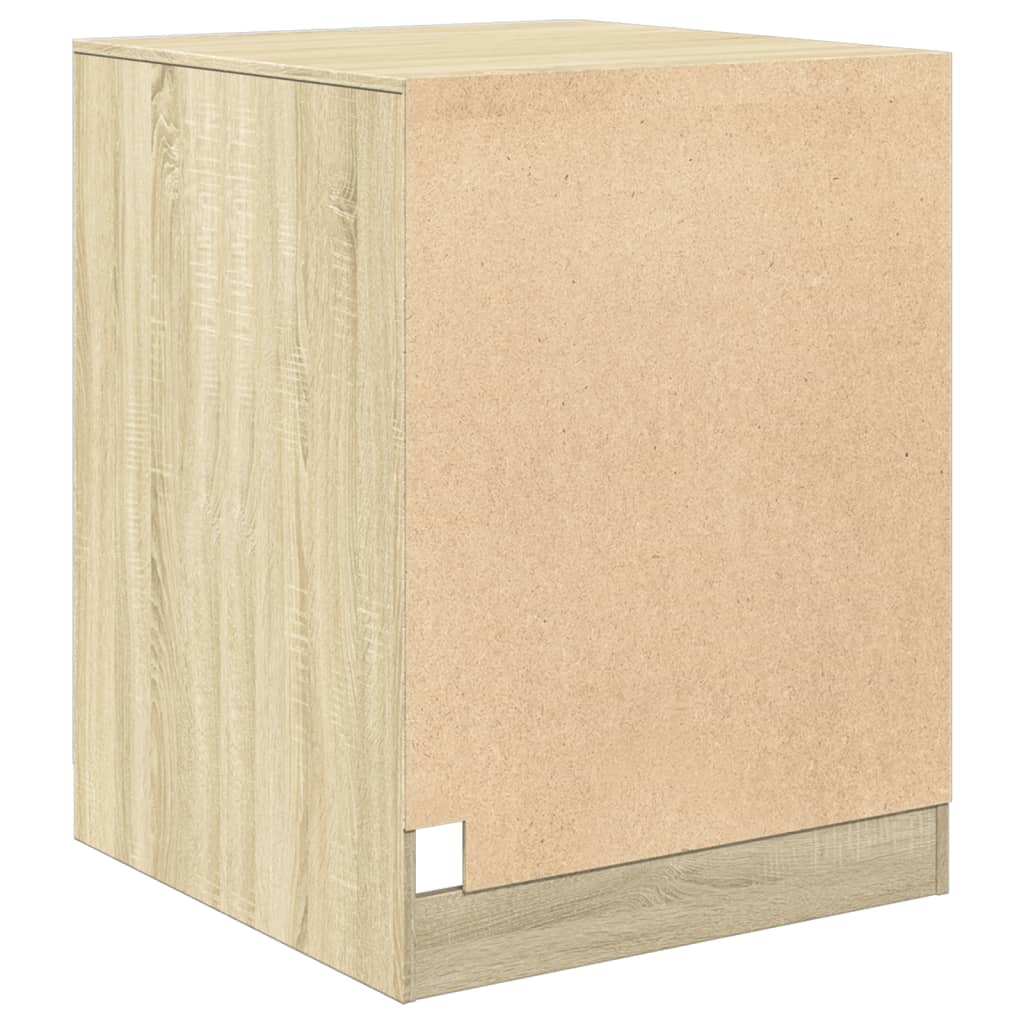 vidaXL Mobile per Lavatrice Rovere Sonoma 70,5x71,5x91,5 cm