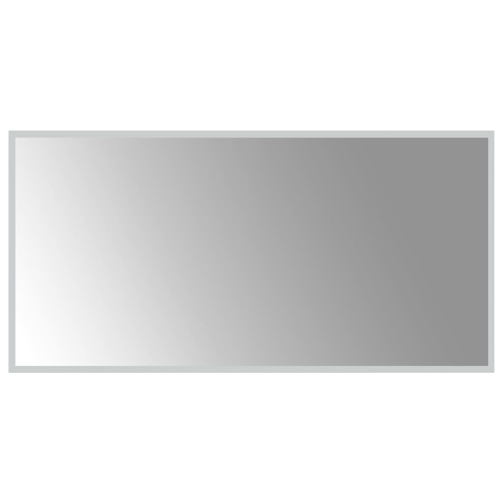 vidaXL Specchio da Bagno con Luci LED 100x50 cm