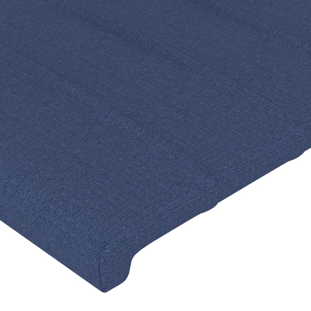 vidaXL Testiere 4 pz Blu 72x5x78/88 cm in Tessuto