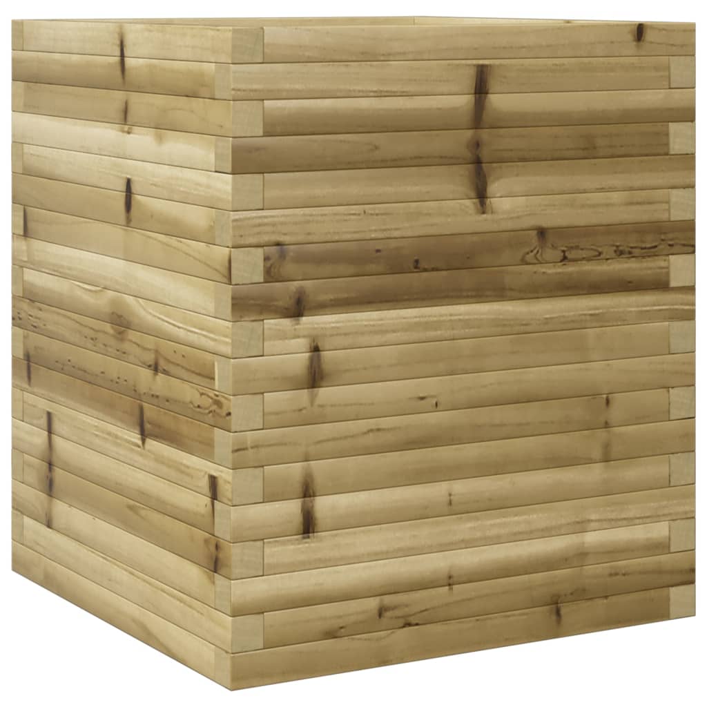 vidaXL Fioriera da Giardino 60x60x68,5 cm in Legno di Pino Impregnato