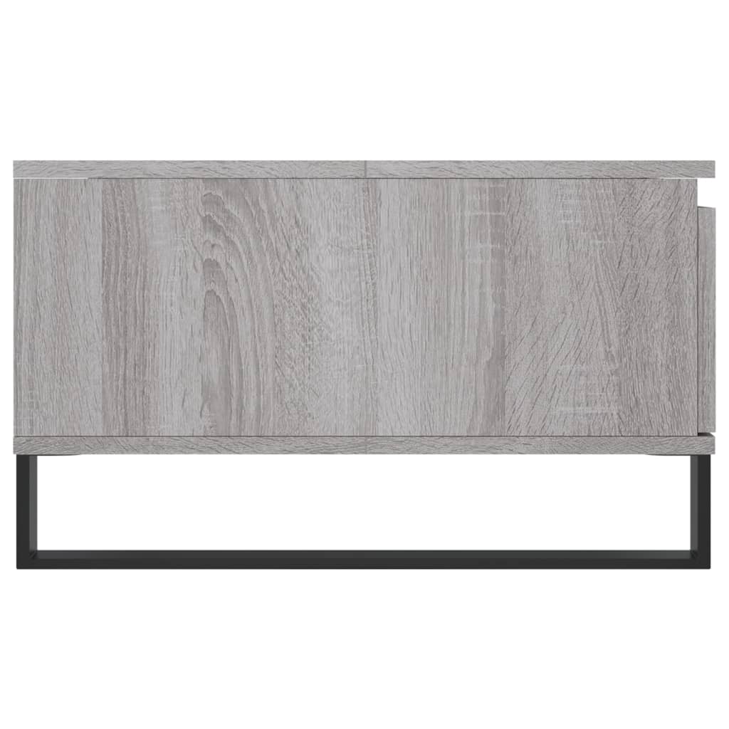 vidaXL Tavolino da Salotto Grigio Sonoma 90x60x35 cm Legno Multistrato