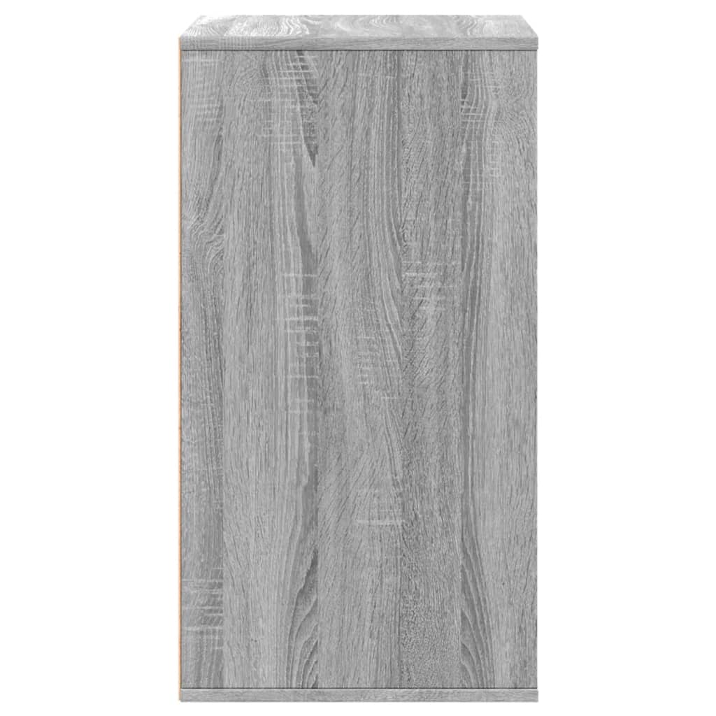 vidaXL Cassettiera Angolare Grigio Sonoma 60x41x76cm Legno Multistrato