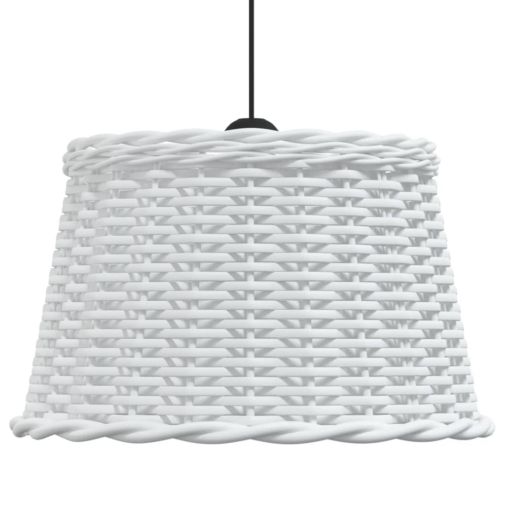 vidaXL Paralume da Soffitto Bianco Ø45x28 cm in Vimini