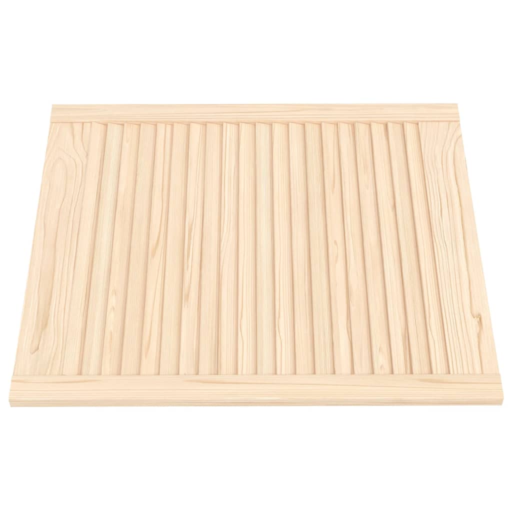 vidaXL Ante con Design a Lamelle 2 pz 69x59,4 cm in Legno di Pino