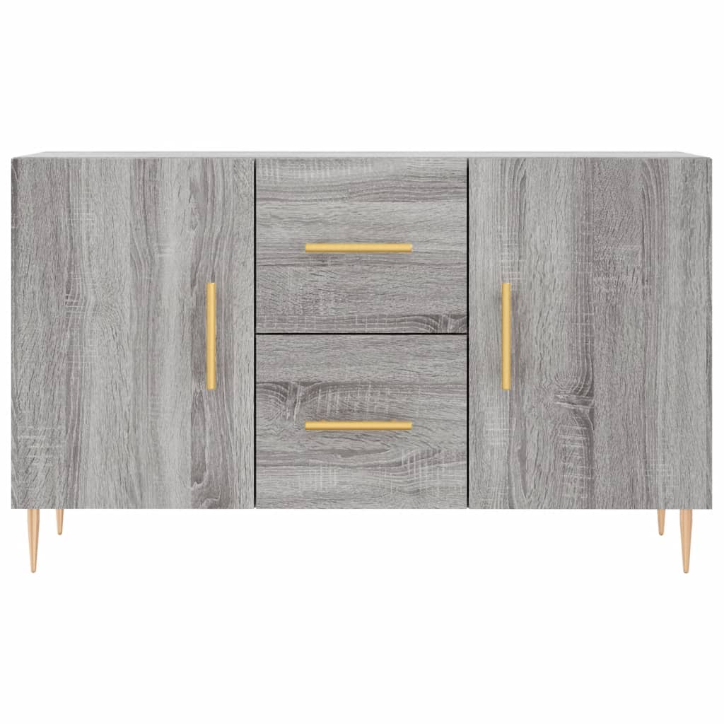 vidaXL Credenza Grigio Sonoma 100x36x60 cm in Legno Multistrato