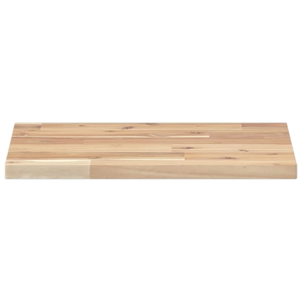 vidaXL Mensole da Parete 4 pz 60x30x2 cm Legno Acacia Non Trattato