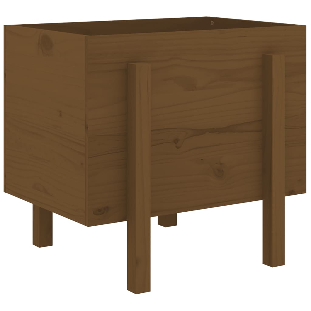 vidaXL Fioriera da Giardino Ambra 62x50x57 cm Legno Massello di Pino