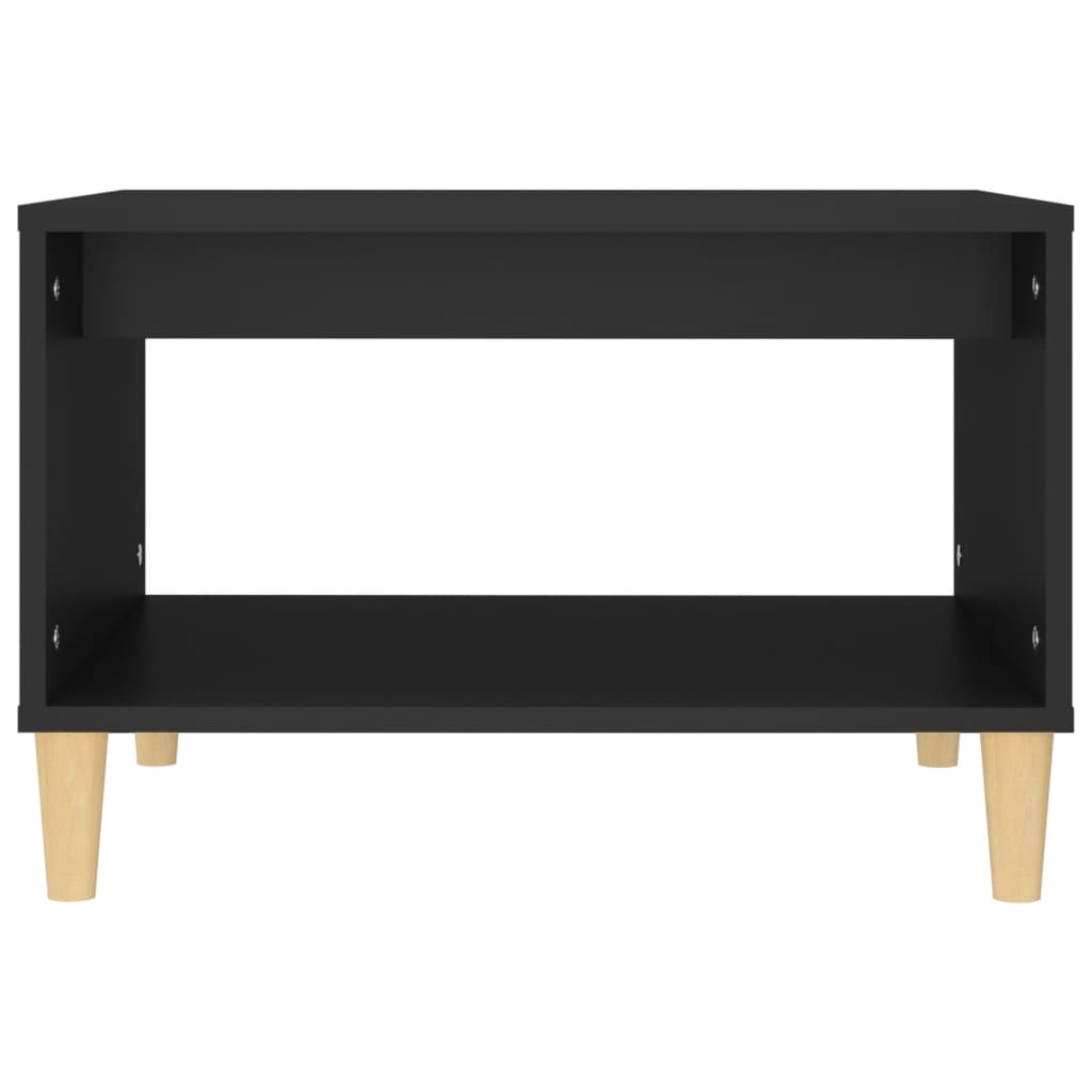 vidaXL Tavolino da Salotto Nero 60x50x40 cm in Legno Multistrato