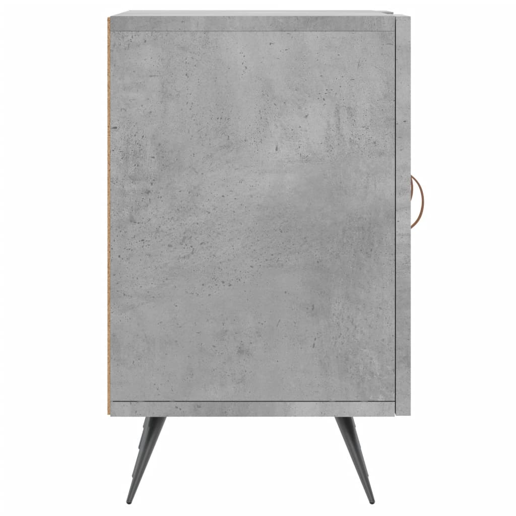 vidaXL Mobile Porta TV Grigio Cemento 150x30x50cm in Legno Multistrato